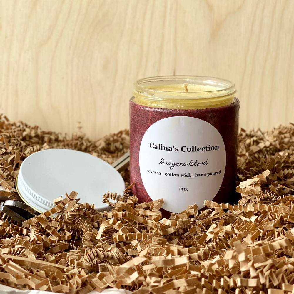 Dragons Blood | Candle For Protection, Purification, Power & Love